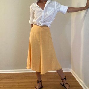 Banana Republic Skirt Size 12 Orange